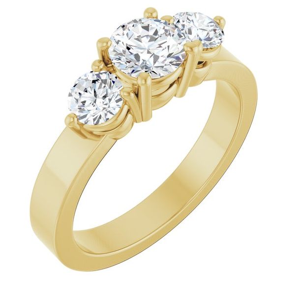 Three-Stone Engagement Ring