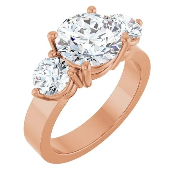 Three-Stone Engagement Ring Jimmy Smith Jewelers Decatur, AL