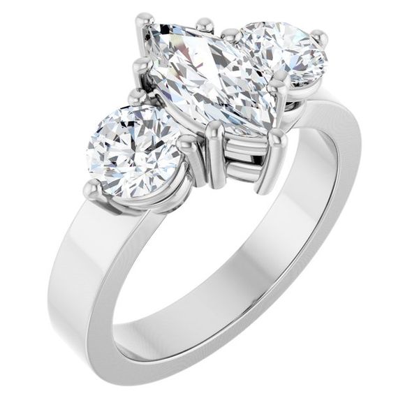 Three-Stone Engagement Ring