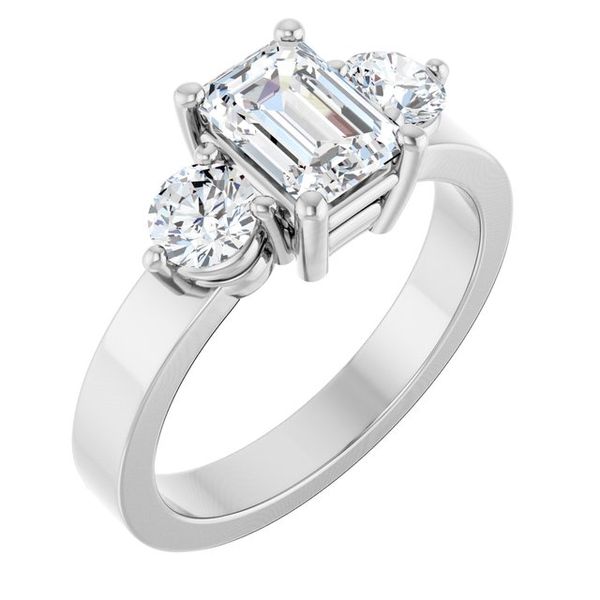 Three-Stone Engagement Ring