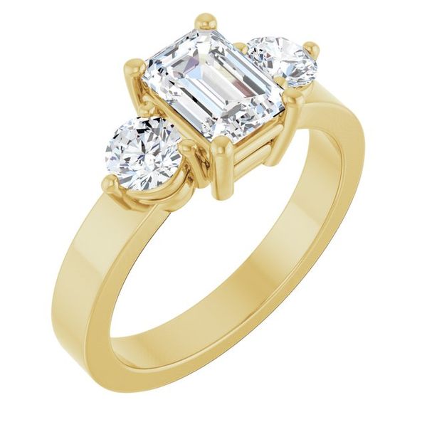 Three-Stone Engagement Ring