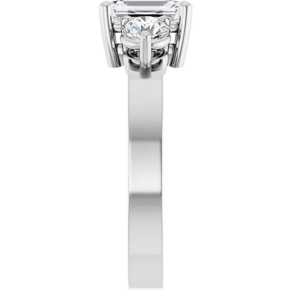 Three-Stone Engagement Ring Image 4 The Ring Austin Round Rock, TX