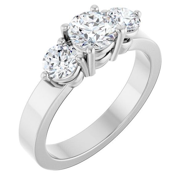 Three-Stone Engagement Ring