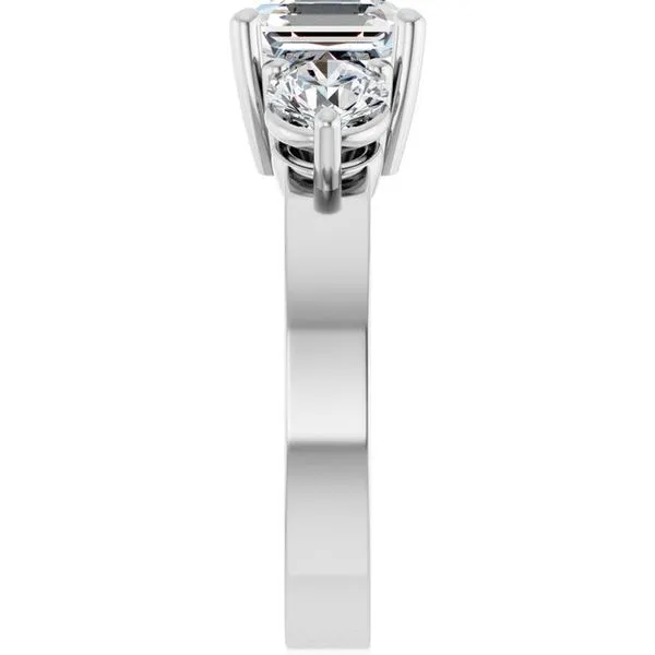 Three-Stone Engagement Ring Image 4 Shipley's Fine Jewelry Hampstead, MD