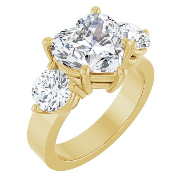 Three-Stone Engagement Ring