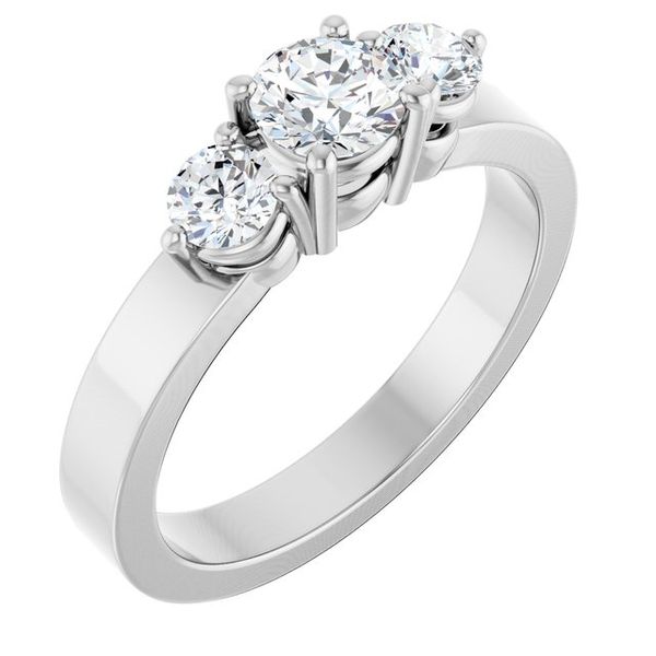 Three-Stone Engagement Ring