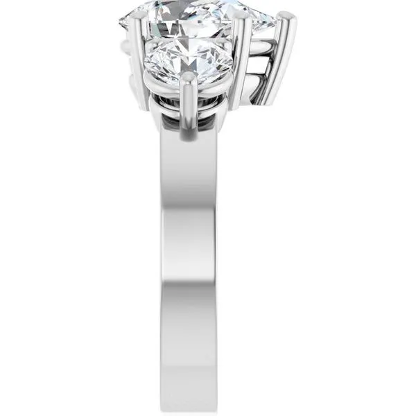 Three-Stone Engagement Ring Image 4 The Ring Austin Round Rock, TX