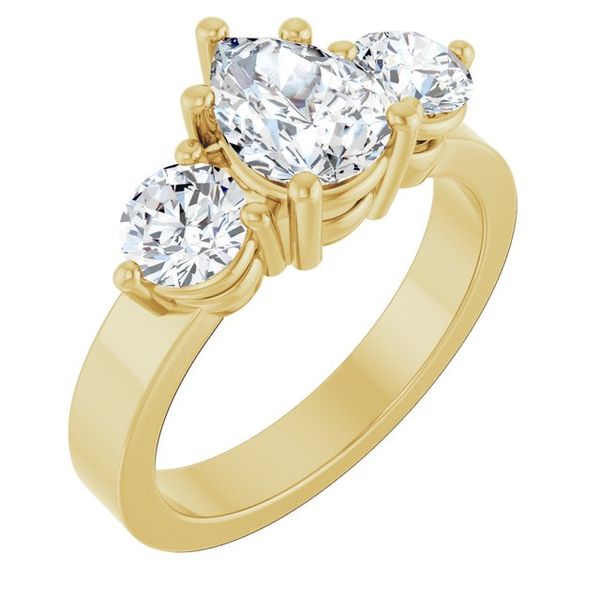 Three-Stone Engagement Ring