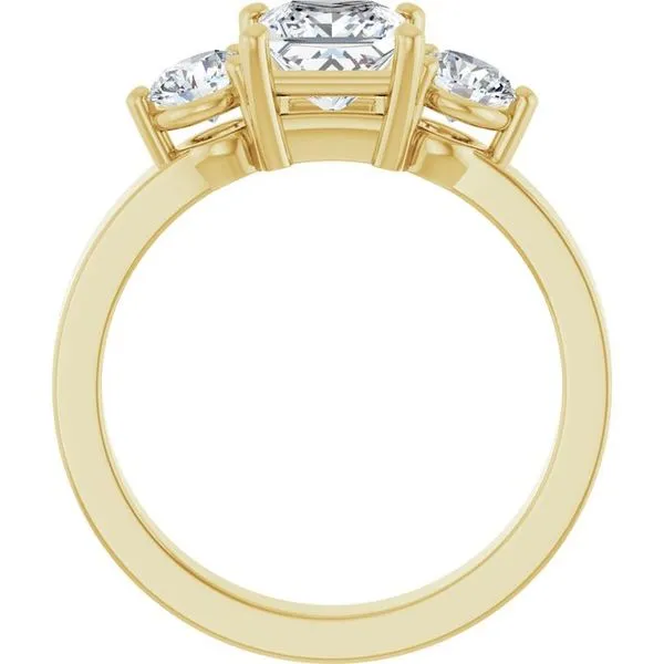 Three-Stone Engagement Ring Image 2 The Ring Austin Round Rock, TX