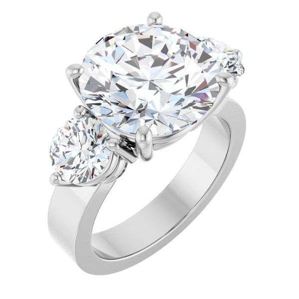 Three-Stone Engagement Ring