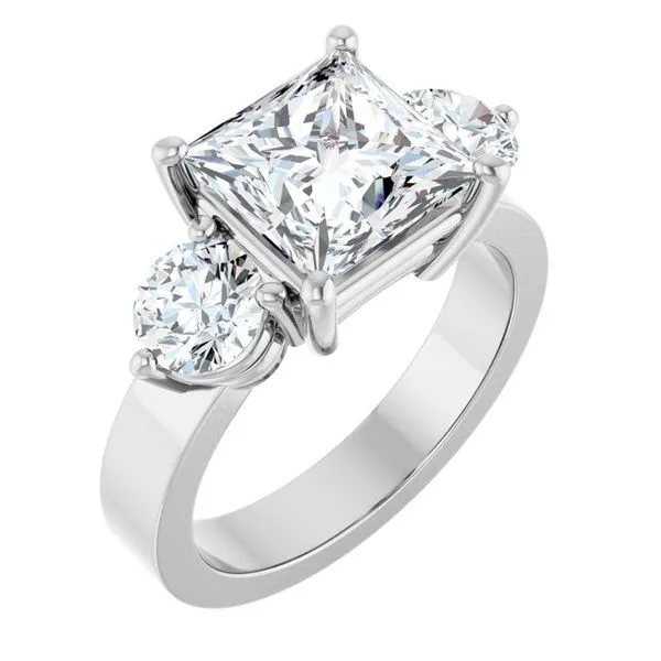 Three-Stone Engagement Ring Austin's Fine Diamonds & Jewelry Lyndhurst, NJ