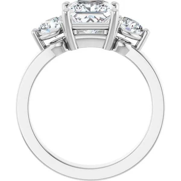 Three-Stone Engagement Ring Image 2 The Ring Austin Round Rock, TX