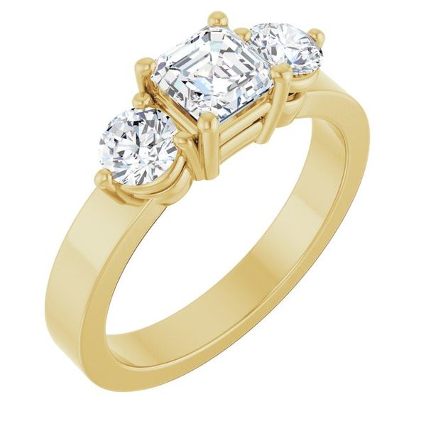 Three-Stone Engagement Ring