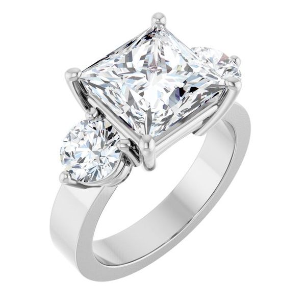 Three-Stone Engagement Ring