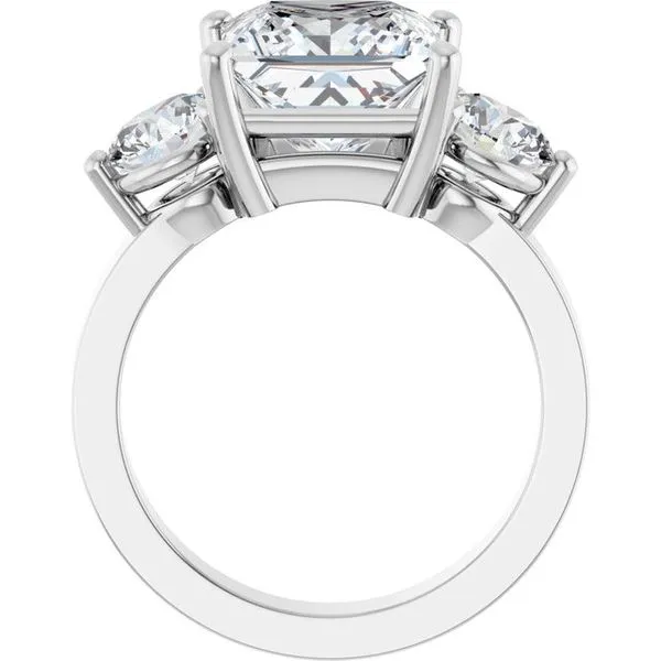 Three-Stone Engagement Ring Image 2 The Ring Austin Round Rock, TX