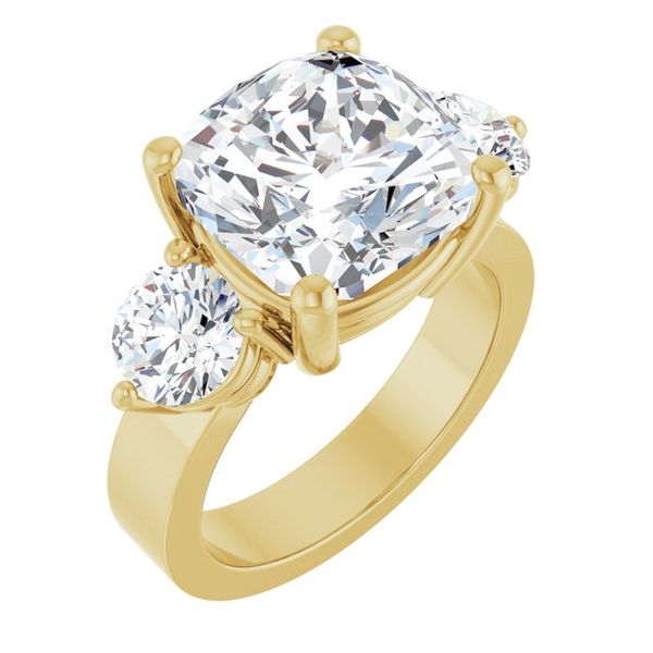 Three-Stone Engagement Ring