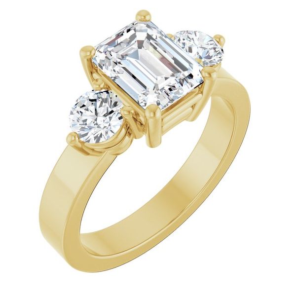 Three-Stone Engagement Ring