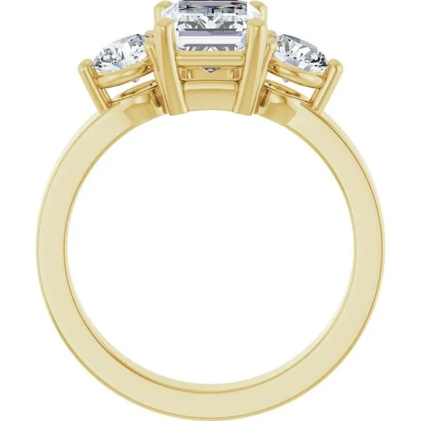 Three-Stone Engagement Ring Image 2 The Ring Austin Round Rock, TX