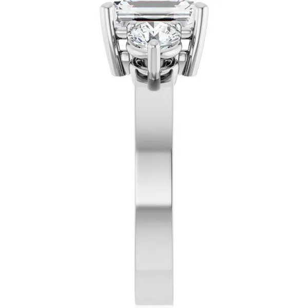 Three-Stone Engagement Ring Image 4 The Ring Austin Round Rock, TX