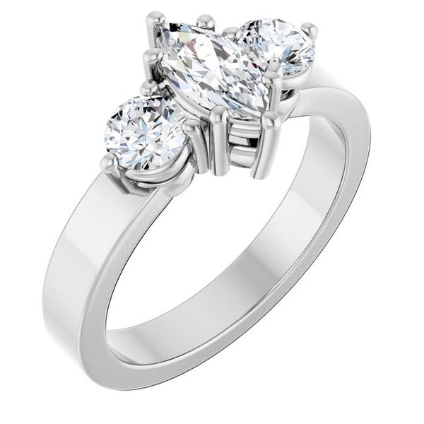 Three-Stone Engagement Ring