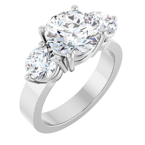 Three-Stone Engagement Ring