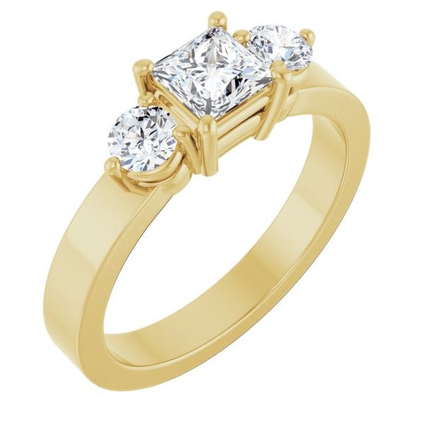 Three-Stone Engagement Ring