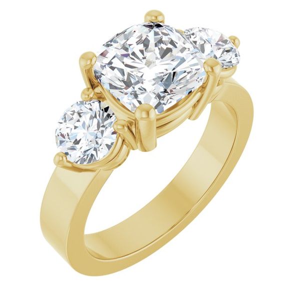 Three-Stone Engagement Ring