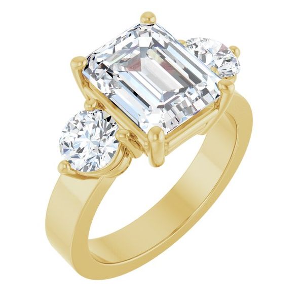 Three-Stone Engagement Ring