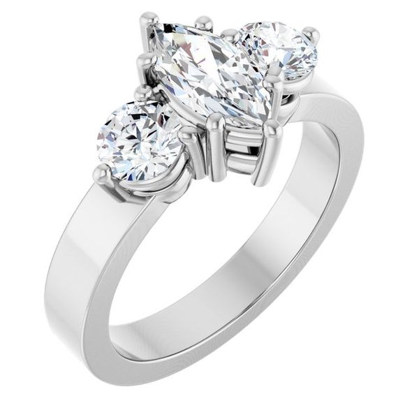 Three-Stone Engagement Ring