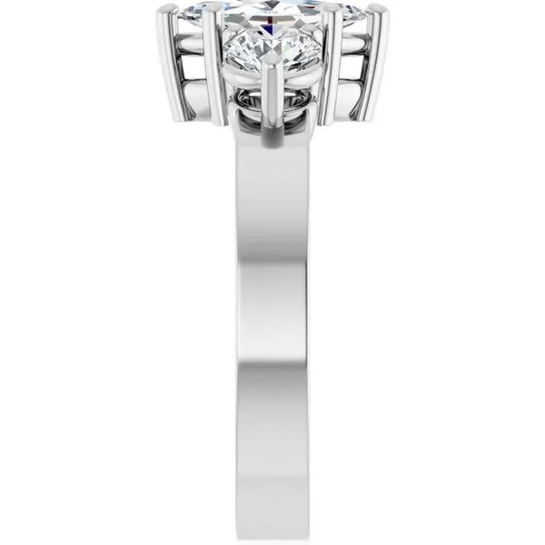 Three-Stone Engagement Ring Image 4 The Ring Austin Round Rock, TX