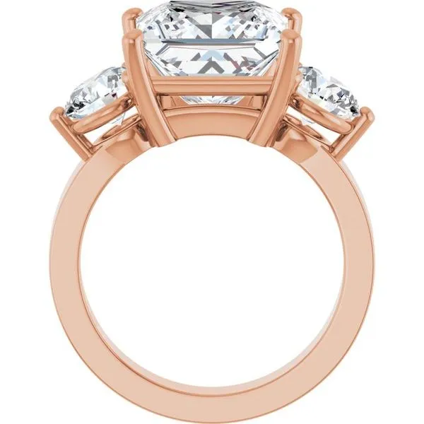 Three-Stone Engagement Ring Image 2 The Ring Austin Round Rock, TX