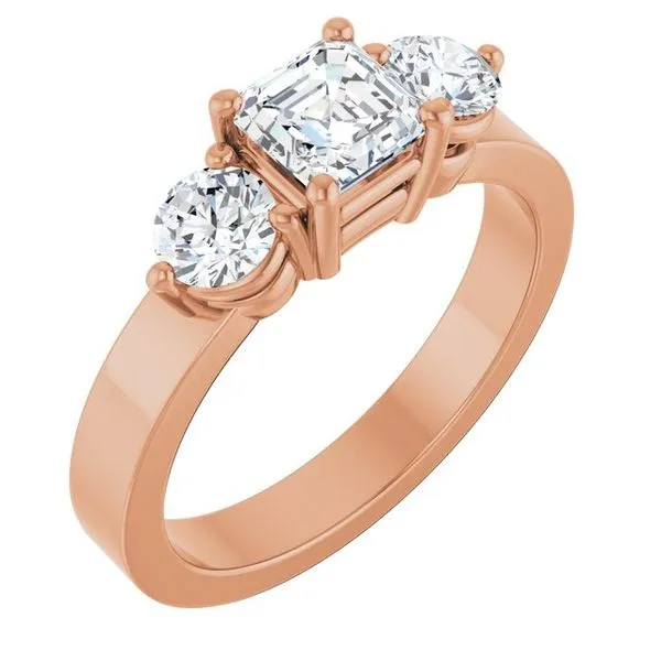 Three-Stone Engagement Ring Northwood Jewelers Northwood, OH