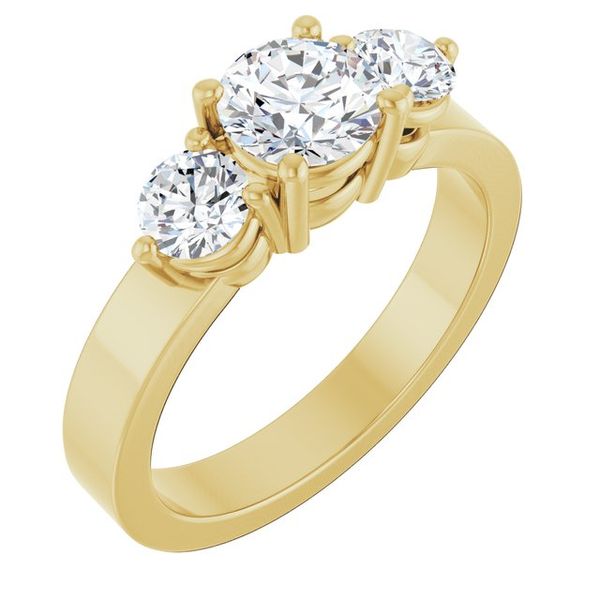 Three-Stone Engagement Ring