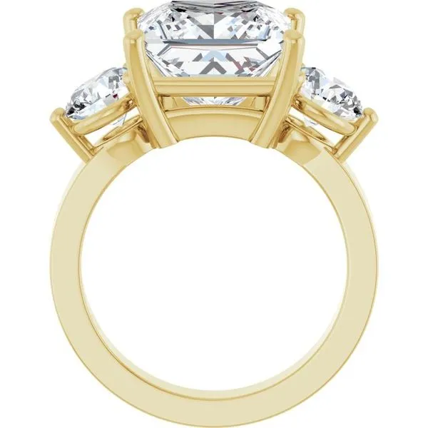 Three-Stone Engagement Ring Image 2 The Ring Austin Round Rock, TX