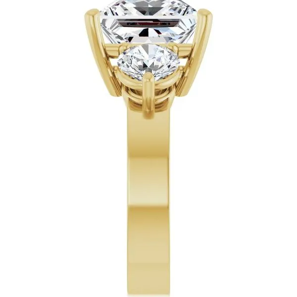 Three-Stone Engagement Ring Image 4 The Ring Austin Round Rock, TX