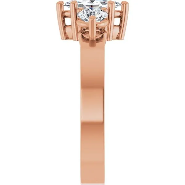 Three-Stone Engagement Ring Image 4 The Ring Austin Round Rock, TX