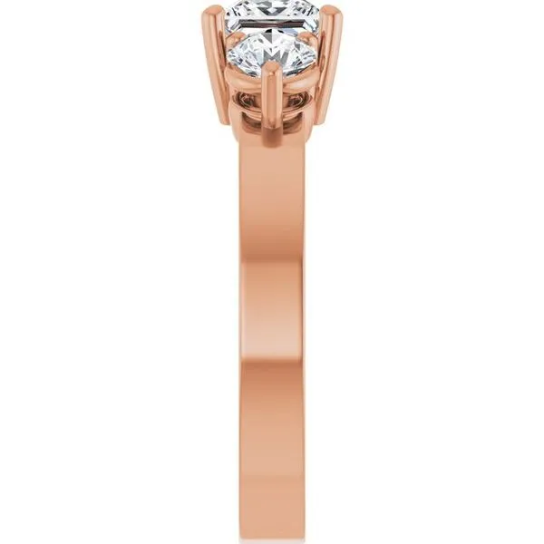 Three-Stone Engagement Ring Image 4 Rox Atlanta Jewelers Decatur, GA