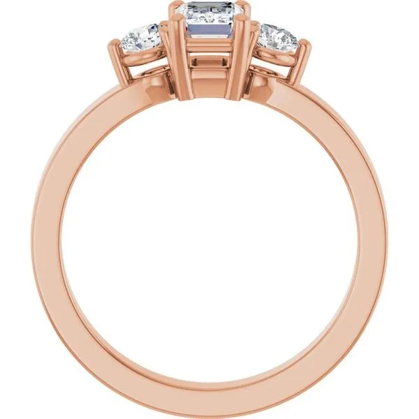 Three-Stone Engagement Ring Image 2 The Ring Austin Round Rock, TX