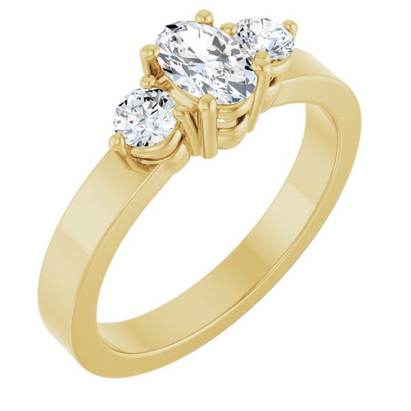 Three-Stone Engagement Ring