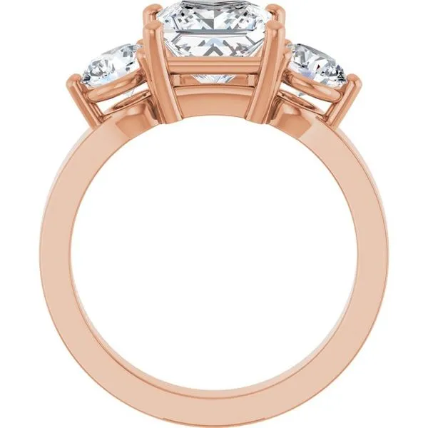 Three-Stone Engagement Ring Image 2 The Ring Austin Round Rock, TX