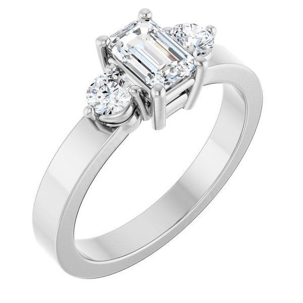Three-Stone Engagement Ring