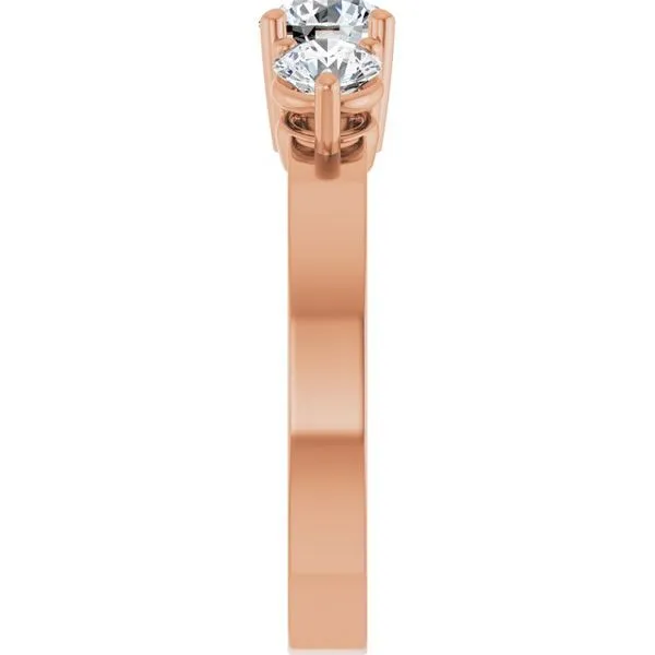 Three-Stone Engagement Ring Image 4 The Ring Austin Round Rock, TX