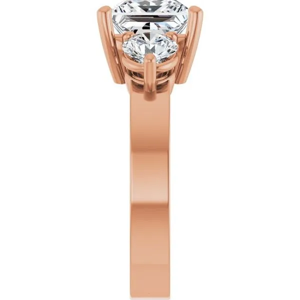 Three-Stone Engagement Ring Image 4 The Ring Austin Round Rock, TX