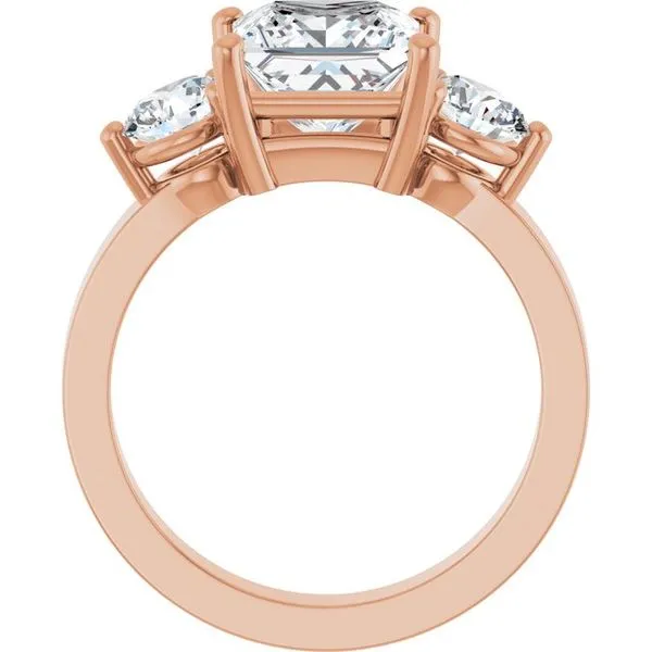 Three-Stone Engagement Ring Image 2 The Ring Austin Round Rock, TX