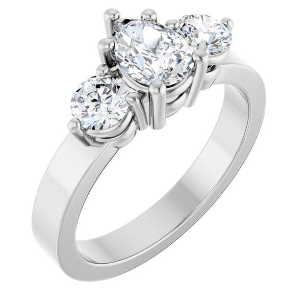 Three-Stone Engagement Ring