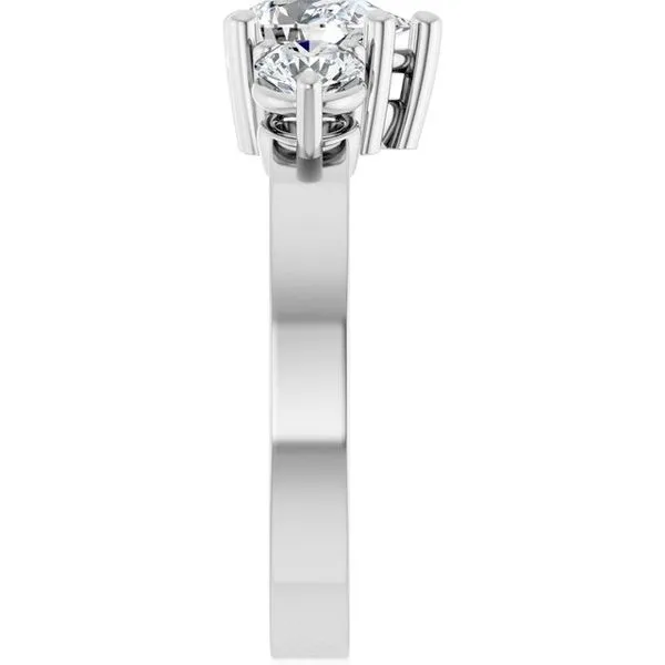 Three-Stone Engagement Ring Image 4 The Ring Austin Round Rock, TX