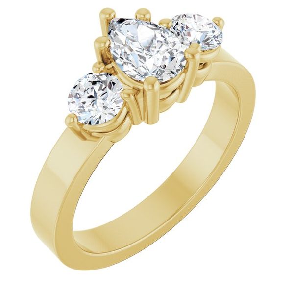 Three-Stone Engagement Ring
