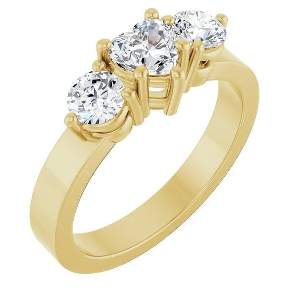 Three-Stone Engagement Ring Austin's Fine Diamonds & Jewelry Lyndhurst, NJ