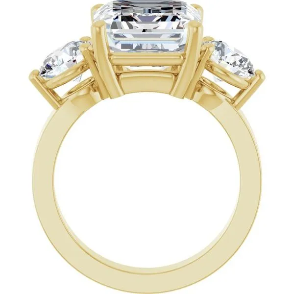 Three-Stone Engagement Ring Image 2 The Ring Austin Round Rock, TX