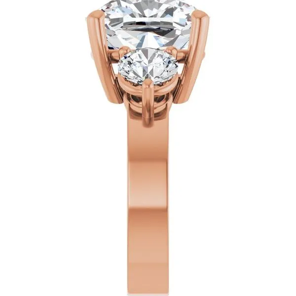 Three-Stone Engagement Ring Image 4 The Ring Austin Round Rock, TX